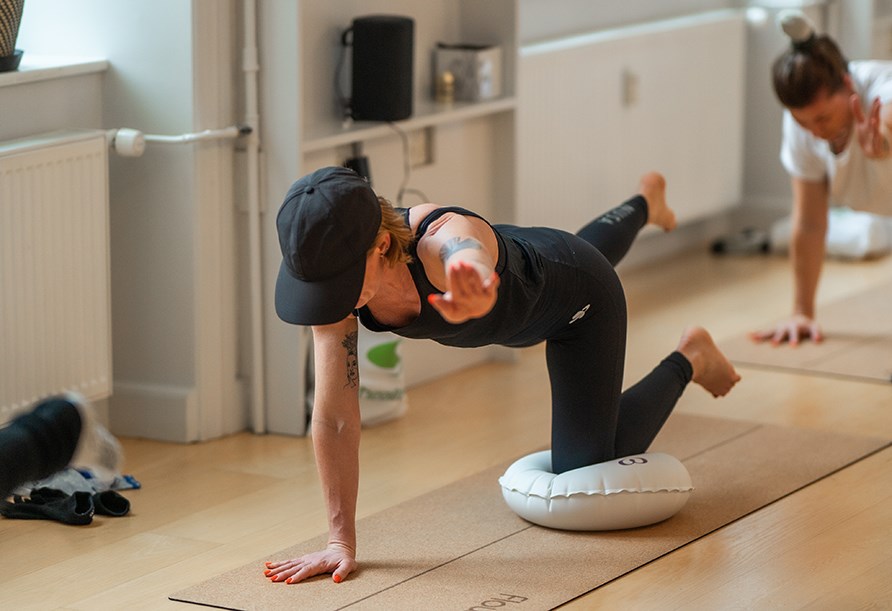 Kvinna som tränar. Kvinna som tränar.